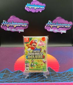 New Super Mario Bros. U Deluxe (Nintendo Switch, 2019) CIB