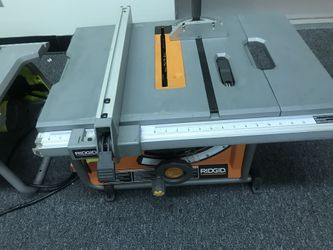 Ridgid 10” compact Table Saw With Stand