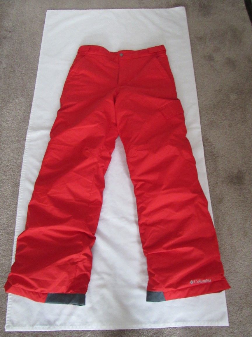 Youth 14/16 Red Snow Pants,  Columbia Sportswear Company 