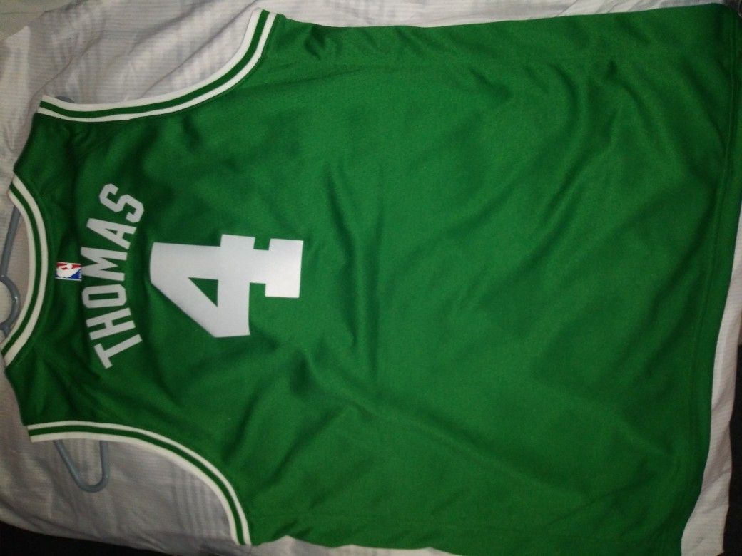 Nike Swingman Boston Celtics Thomas jersey brand new tags still on it size XL