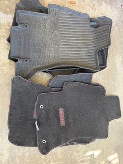 Carpet and Plastic Mattings for Subaru WRX/STI 15-21