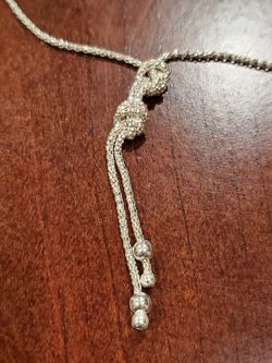 Sterling silver necklace 16"