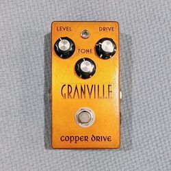 Boutique overdrive pedal