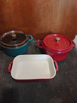 New 3pc Staub dutch oven collection.