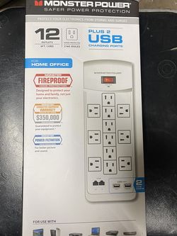 Moster Power 12 Outlets Power Surge