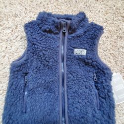NEW Baby Size 6/9 Months Faux Fur Vest