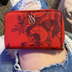 Red Victoria Secret Wallet 