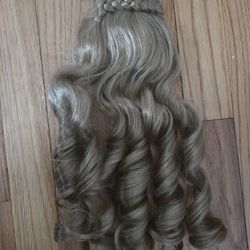 American Girl Caramel Hair Clip-on Ponytail