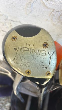 Vintage Ping Eye Golf clubs