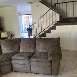 Olive Green Couches 