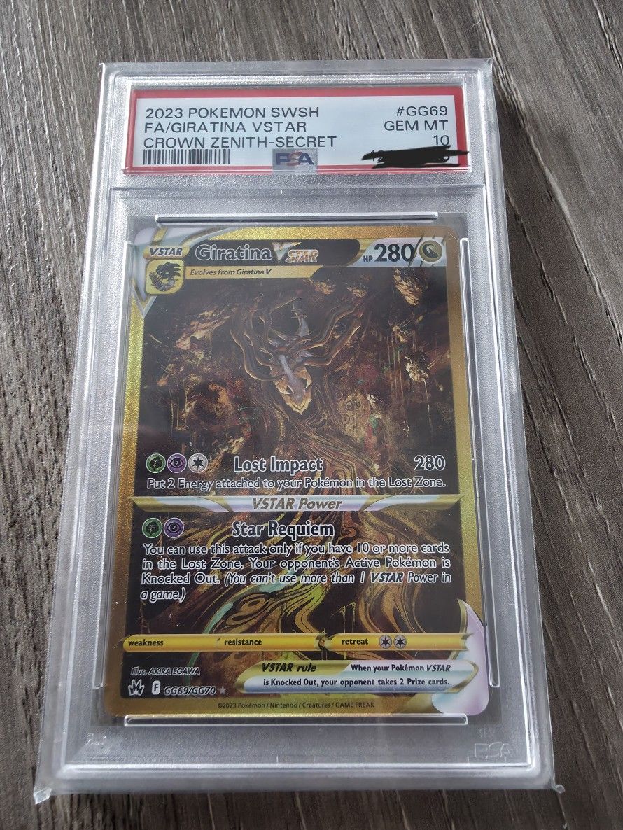 Giratina V Star GG89 Crown Zenith-secret