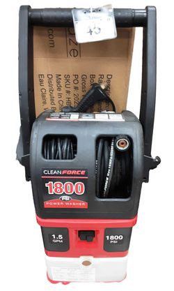 Cleanforce Cf1800hd Red Corded Pressure Washer
