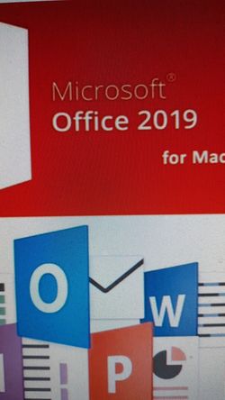 Microsoft office 2019 for MAC