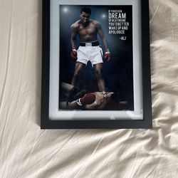 Muhammad Ali Framed Poster