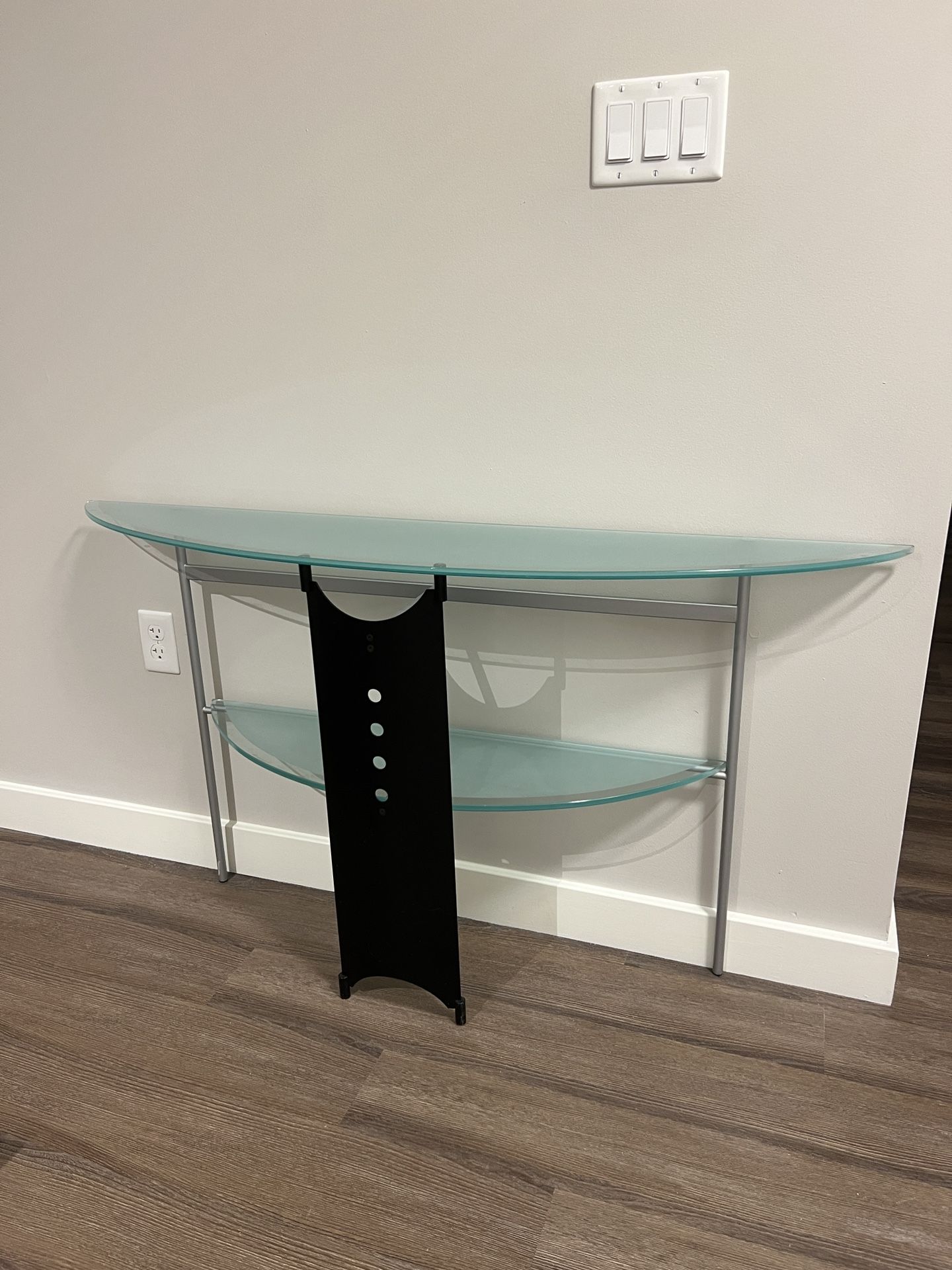 Modern Glass Console Table