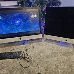Apple Imacs For Sale. All In Excellent Condition. 21 Inch & 27 Inch. $99 to $250