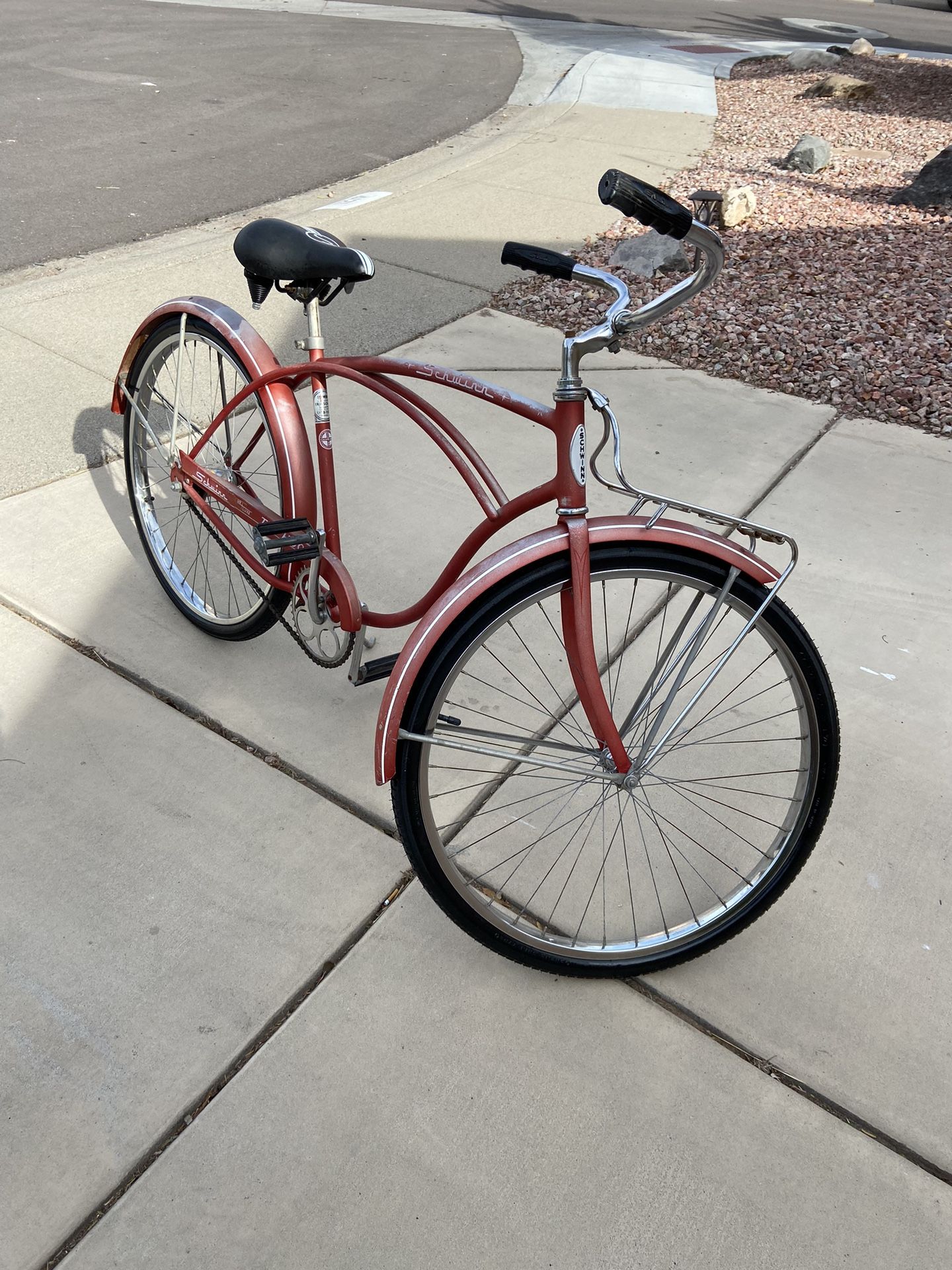 Schwinn Large Typhoon Vintage Bike From The ‘60’s—All Original Parts!