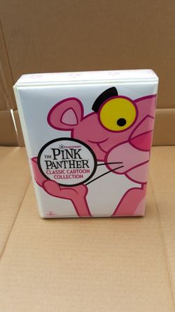 The pink pantera clásica cartoon collection.