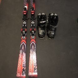 Salomon Xwing Skis + boots