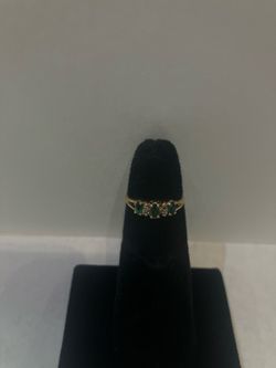 14k gold ring #110695-2 MJ