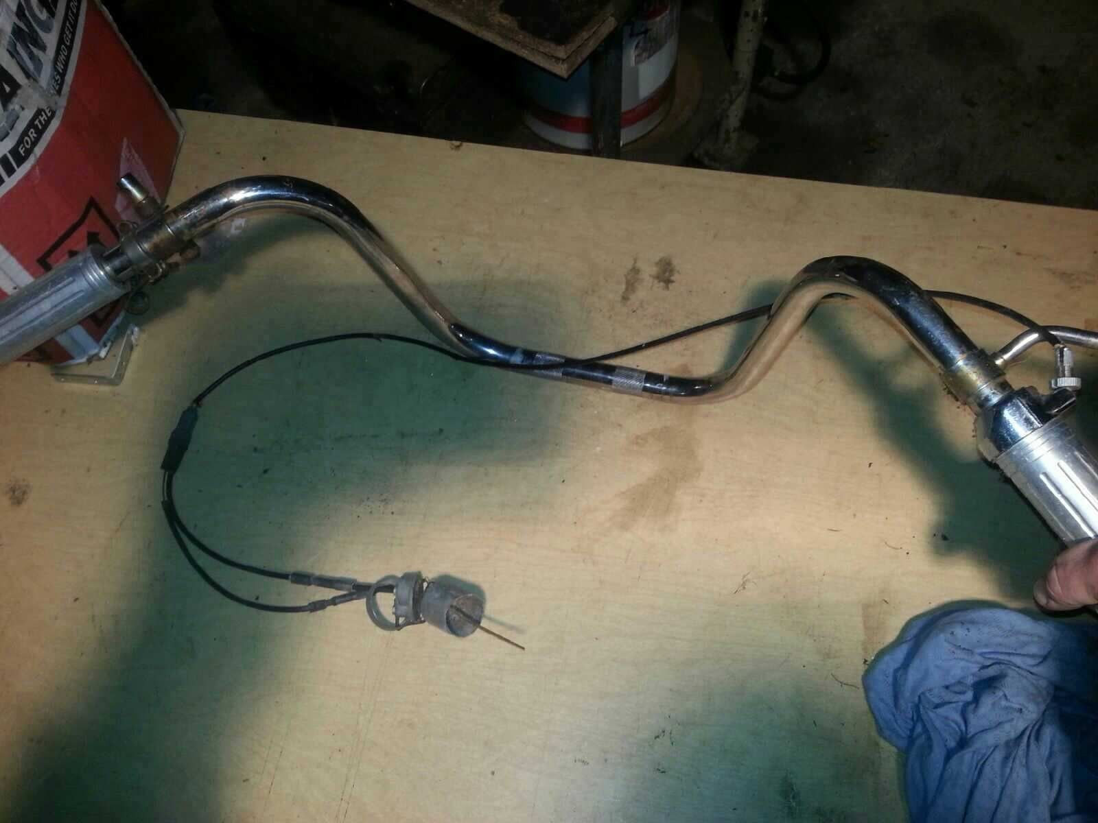 Triumph handle bars