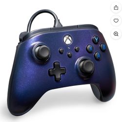 PowerA Advantage Wired Controller for Xbox Series X|S - Blue Sparkle
