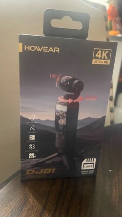 Howear DJ01 4K Ultra HD Handheld Action Camera