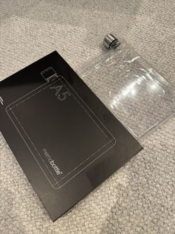 MemoBottle A5 Clear Water Bottle BPA Free 