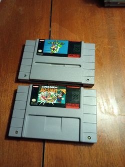 Super Nintendo games $20 each clean and tested all work authentic pick up only