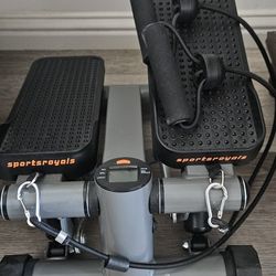 Stair Stepper With Resistance Bands