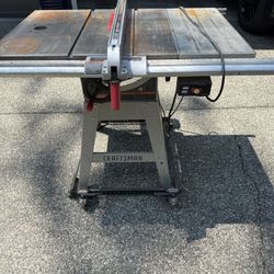 Older Craftsman Table Saw 