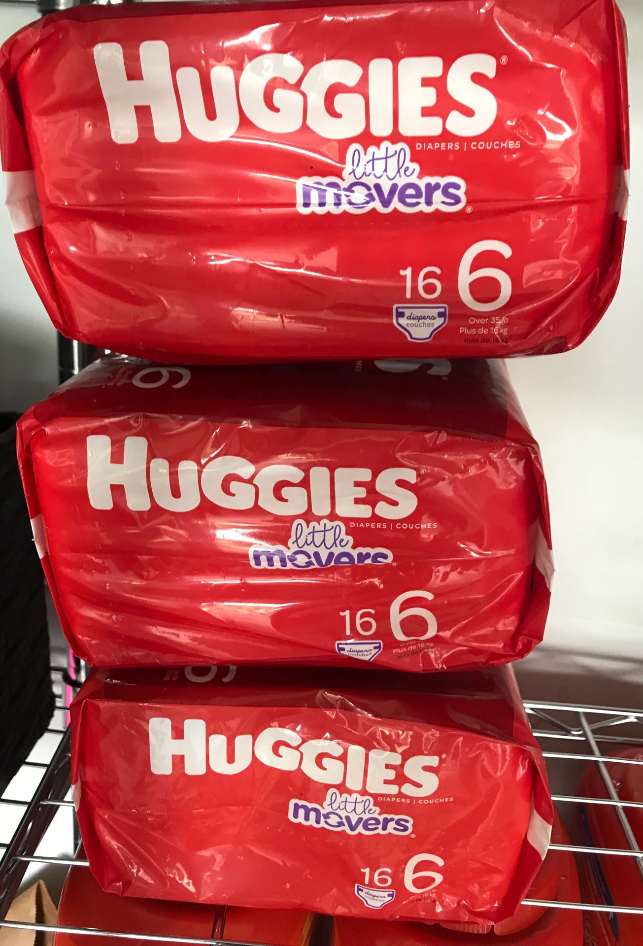 Size 6 diapers