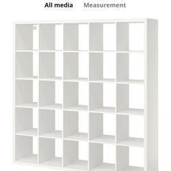 White IKEA kallax $100 Pick Up ONLY