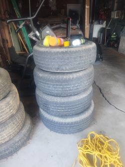 Set of 4 Used All-Season Tires