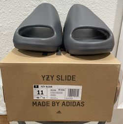 Yeezy Slide Slate Grey Sz. 11