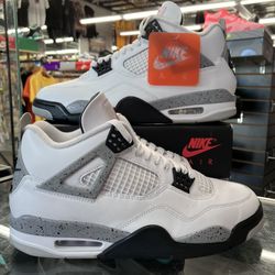 Air Jordan 4 Retro White Cement