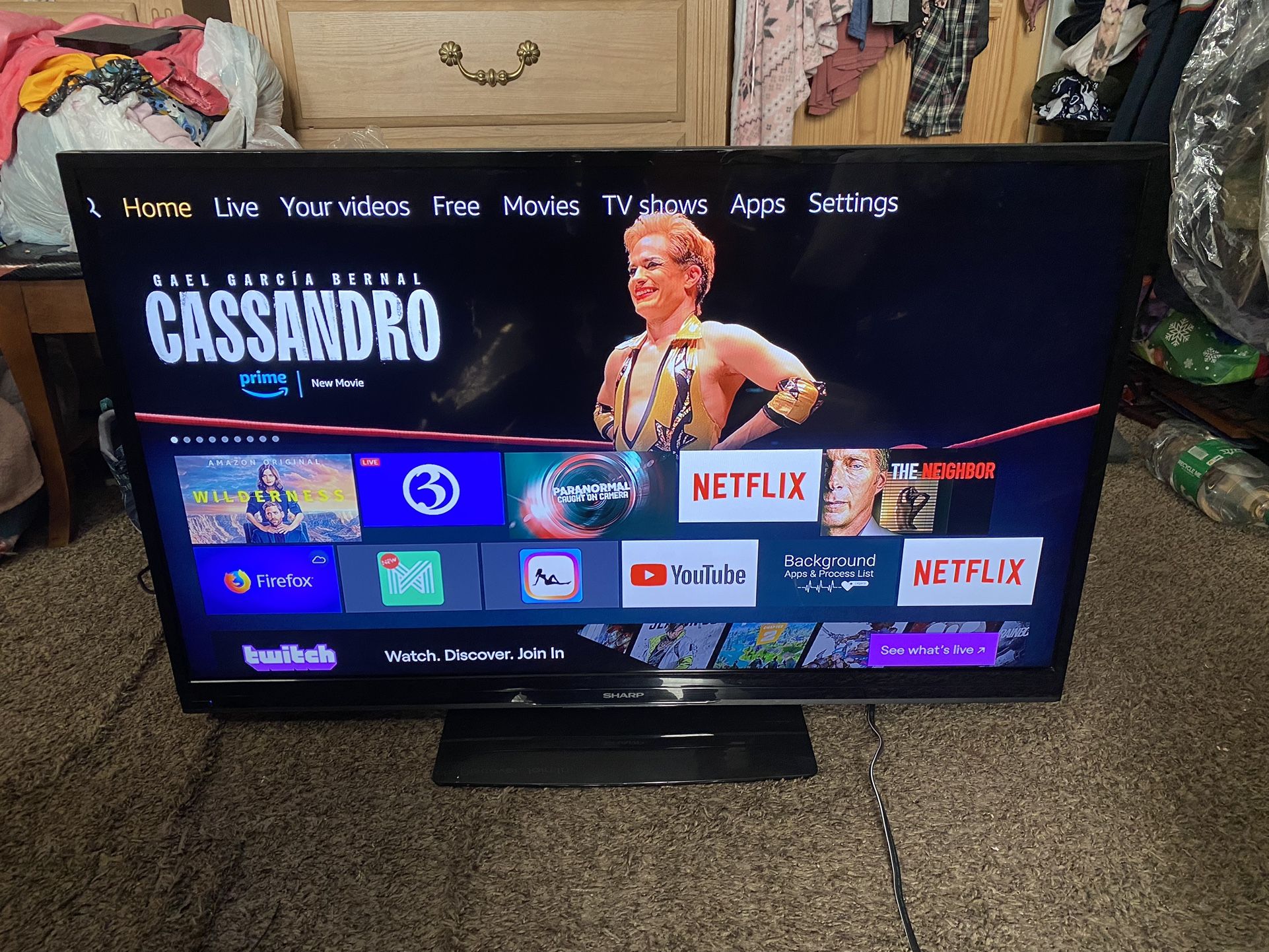 42 In Sony TvAnd Fire Stick Unlocked