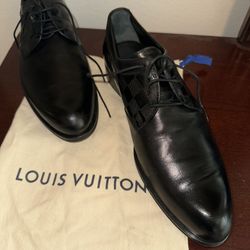 Louis Vuitton Leather Damier Derby