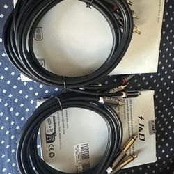 J&D 2 RCA M/M Stereo Audio Cable