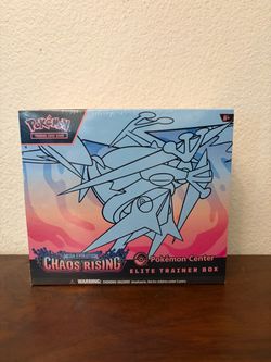 Pokemon Center Chaos Rising ETB