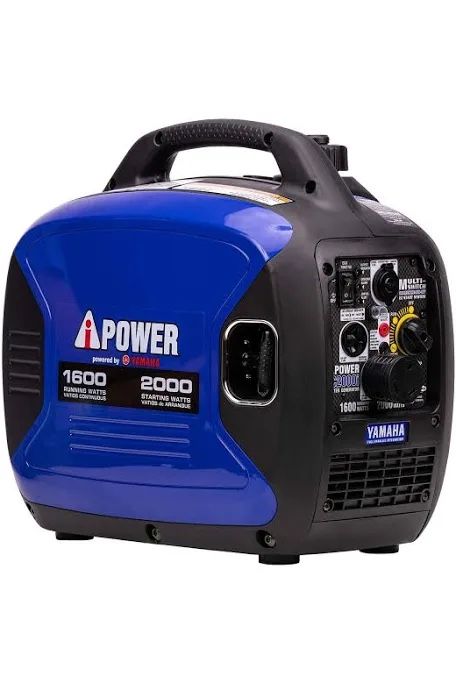 A-iPower Portable Inverter Generator, 2000W Ultra-Quiet Powered By Yamaha Engine RV Ready, EPA Compliant, Ultra Lightweight For Backup Home Use, Tailg