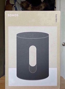 Sonos Subwoofer Mini (Black) Brand New Sealed Warranty Included