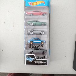 2018 Fast & Furious 5- Pack - Hot Wheels 