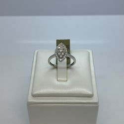 14k Gold Diamond Ring. New.