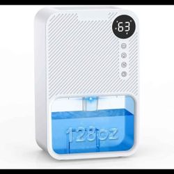 Dehumidifiers for Home, 128 OZ Visible Water Tank, 600 sq.ft Dehumidifiers for Basement Bathroom Bed