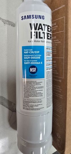 Samsung Refrigerator Water Filter HAF-CIN/EXP DA29-00020B
