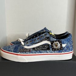 Vans Old school Cobra Kai Denim Size 9 Mens