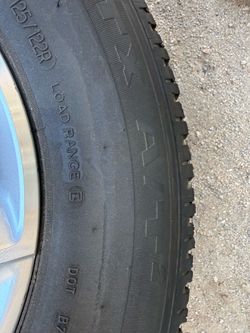 Chevy 2500 wheels and tires