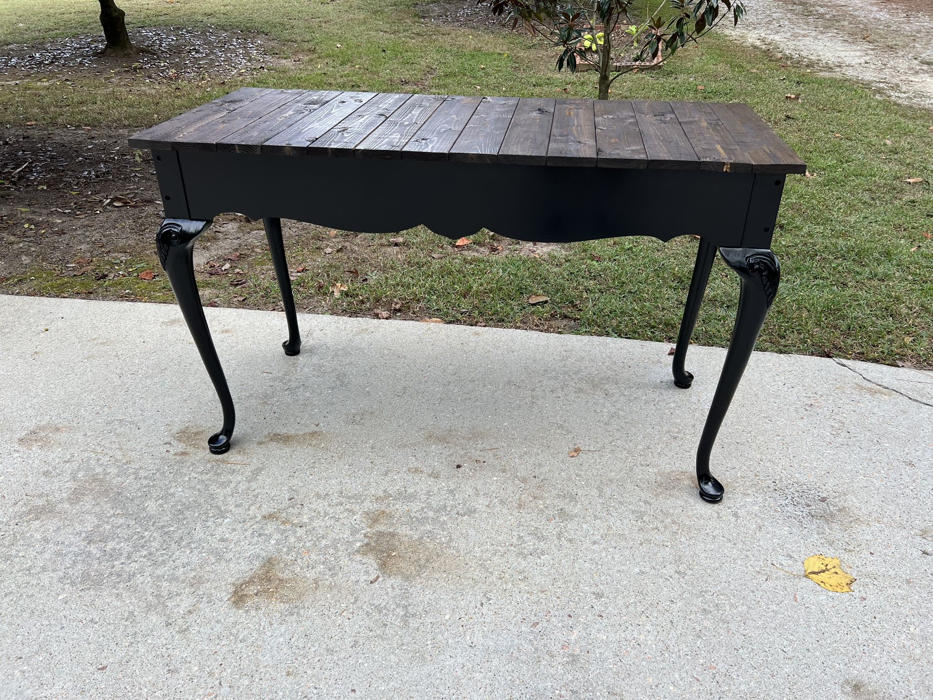 Recycled Farmhouse Buffet Console Entry Table
