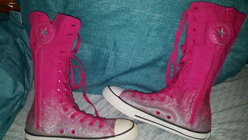 converse boots...